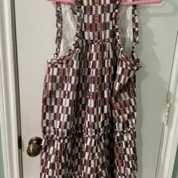 Isabel Marant checked one piece brown and white size 8 - Picture 5 of 8